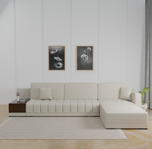 Load image into Gallery viewer, Adorn Homez Elite Sectional Sofa in Premium Velvet Fabric