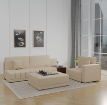 Load image into Gallery viewer, Adorn Homez Elite Sectional Sofa in Premium Velvet Fabric