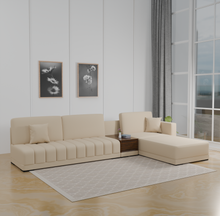 Load image into Gallery viewer, Adorn Homez Elite Sectional Sofa in Premium Velvet Fabric