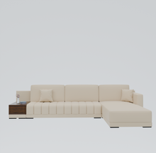 Load image into Gallery viewer, Adorn Homez Elite Sectional Sofa in Premium Velvet Fabric