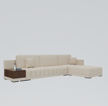Load image into Gallery viewer, Adorn Homez Elite Sectional Sofa in Premium Velvet Fabric