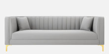 Load image into Gallery viewer, Adorn Homez Jack 3 Seater Sofa in Premium Velvet Fabric