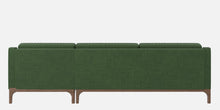 Load image into Gallery viewer, Adorn Homez Luis Premium L shape Sofa in Premium Fabric with Teakwood Base