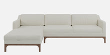Load image into Gallery viewer, Adorn Homez Luis Premium L shape Sofa in Premium Fabric with Teakwood Base
