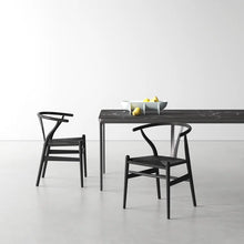 Load image into Gallery viewer, Adorn Homez Peony Teak wood Dinning Chair With Rope Seating
