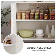 Load image into Gallery viewer, Adorn Homez Baarn 4 Door Console Cabinet in White Color