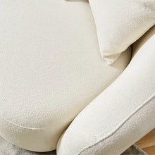 Load image into Gallery viewer, Adorn Homez Verona 3 Seater Curve Sofa in Premium Boucle Fabric
