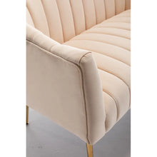 Load image into Gallery viewer, Adorn Homez Noble Compact Sofa 2+1 in Premium Velvet Fabric