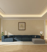 Load image into Gallery viewer, Adorn Homez Lorenzo Premium Sofa in Velvet Fabric