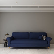 Load image into Gallery viewer, Adorn Homez Eton 3 Seater Sofa in Premium Fabric