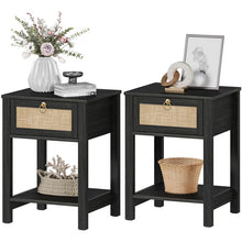 Load image into Gallery viewer, Adorn Homez Arturo Solid Wood Bed side table