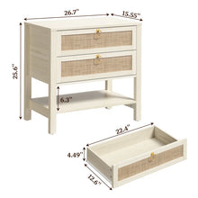 Load image into Gallery viewer, Adorn Homez Blaze Bed Side Table in Solid Teak Wood