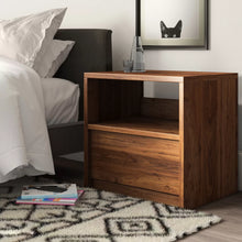 Load image into Gallery viewer, Adorn Homez Aidoo Bed Side Table in Solid Wood