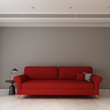 Load image into Gallery viewer, Adorn Homez Eton 3 Seater Sofa in Premium Fabric