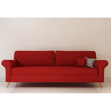 Load image into Gallery viewer, Adorn Homez Eton 3 Seater Sofa in Premium Fabric