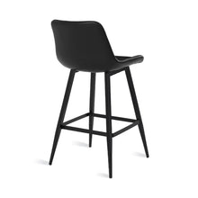 Load image into Gallery viewer, Adorn Homez Erwin Solid Wood Bar Stool In Leatherette