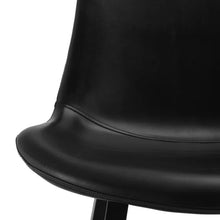 Load image into Gallery viewer, Adorn Homez Erwin Solid Wood Bar Stool In Leatherette