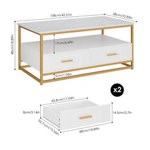 Load image into Gallery viewer, Adorn Homez Mario Wooden Coffee Table