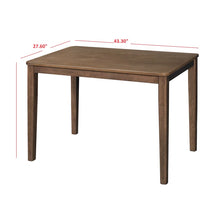 Load image into Gallery viewer, Adorn Home Kibo 4 Seater Solid Teak Wood Dinning Set