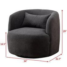 Load image into Gallery viewer, Adorn Homez Devo Accent chair in Boucle Fabric