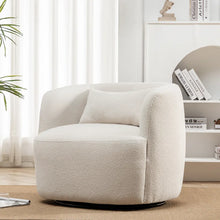 Load image into Gallery viewer, Adorn Homez Devo Accent chair in Boucle Fabric