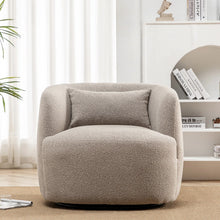 Load image into Gallery viewer, Adorn Homez Devo Accent chair in Boucle Fabric