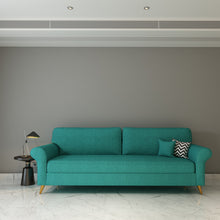 Load image into Gallery viewer, Adorn Homez Eton 3 Seater Sofa in Premium Fabric