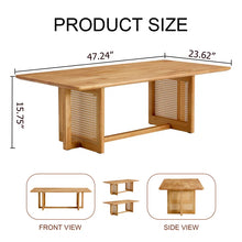 Load image into Gallery viewer, Adorn Home Solid Wood Libra Center Table