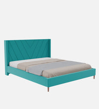 Load image into Gallery viewer, Adorn Homez Olivia Velvet King Size Bed Without Storage