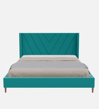 Load image into Gallery viewer, Adorn Homez Olivia Velvet King Size Bed Without Storage