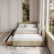 Load image into Gallery viewer, Adorn Homez Meadow Queen Size Upholsted Bed With Storage