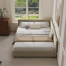 Load image into Gallery viewer, Adorn Homez Meadow Queen Size Upholsted Bed With Storage