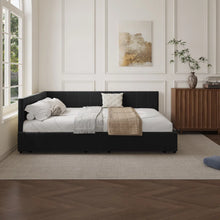 Load image into Gallery viewer, Adorn Homez Meadow Queen Size Upholsted Bed With Storage