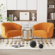 Load image into Gallery viewer, Adorn Homez Emma Accent chair in Velvet Fabric