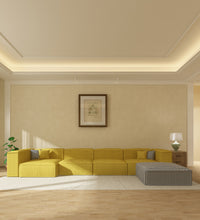 Load image into Gallery viewer, Adorn Homez Lorenzo Premium Sofa in Velvet Fabric