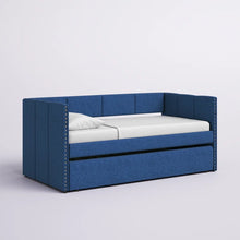 Load image into Gallery viewer, Adorn Homez Creata Trundle Daybed Without Storage in Fabric