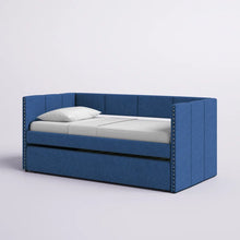 Load image into Gallery viewer, Adorn Homez Creata Trundle Daybed Without Storage in Fabric