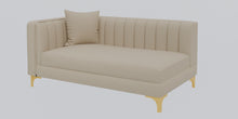 Load image into Gallery viewer, Adorn Homez Jack sectional Sofa in Velvet Fabric
