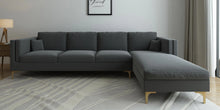 Load image into Gallery viewer, Adorn Homez Dona Sectional Sofa in Premium Velvet Fabric