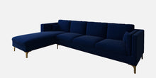 Load image into Gallery viewer, Adorn Homez Dona Sectional Sofa in Premium Velvet Fabric