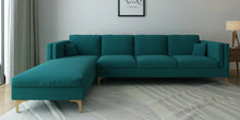 Load image into Gallery viewer, Adorn Homez Dona Sectional Sofa in Premium Velvet Fabric
