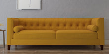 Load image into Gallery viewer, Adorn Homez Filton 3 Seater Sofa in Premium Velvet Fabric