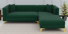 Load image into Gallery viewer, Adorn Homez Jack sectional Sofa in Velvet Fabric