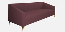 Load image into Gallery viewer, Adorn Homez Linda 3 Seater Sofa in Premium Velvet Fabric