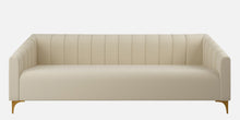 Load image into Gallery viewer, Adorn Homez Linda 3 Seater Sofa in Premium Velvet Fabric