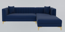 Load image into Gallery viewer, Adorn Homez Jack sectional Sofa in Velvet Fabric