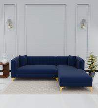 Load image into Gallery viewer, Adorn Homez Jack sectional Sofa in Velvet Fabric