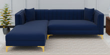 Load image into Gallery viewer, Adorn Homez Jack sectional Sofa in Velvet Fabric