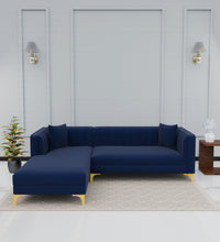 Load image into Gallery viewer, Adorn Homez Jack sectional Sofa in Velvet Fabric