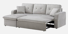 Load image into Gallery viewer, Adorn Homez Neptune Sectional Sofa in Premium Velvet Fabric